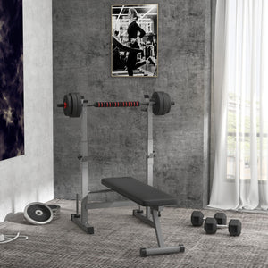 Manubrio 15 kg Esagonale con Impugnatura Antiscivolo Ø15,5 x 33,6 cm in Acciaio e Gomma Nero