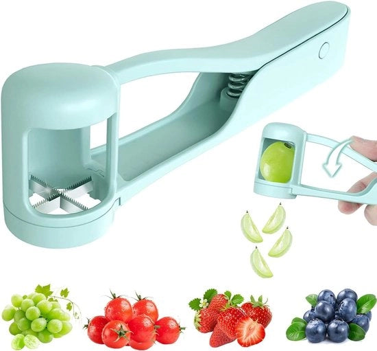 Druoi Sniditore Portatile - Utensile da Cucina per Bambini, Cotture e Desserti - Blu