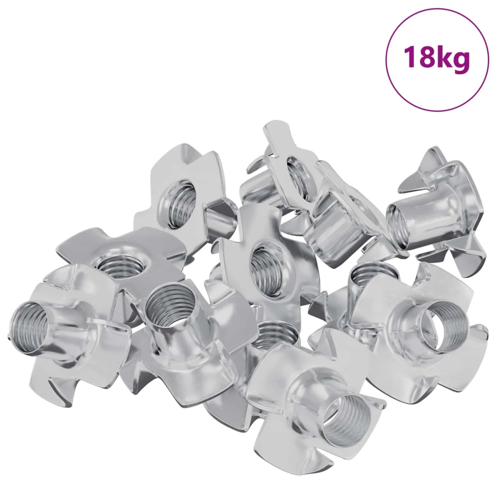 T-nut con punte 7200 pz Argento M6 mm Acciaio CFW9745967