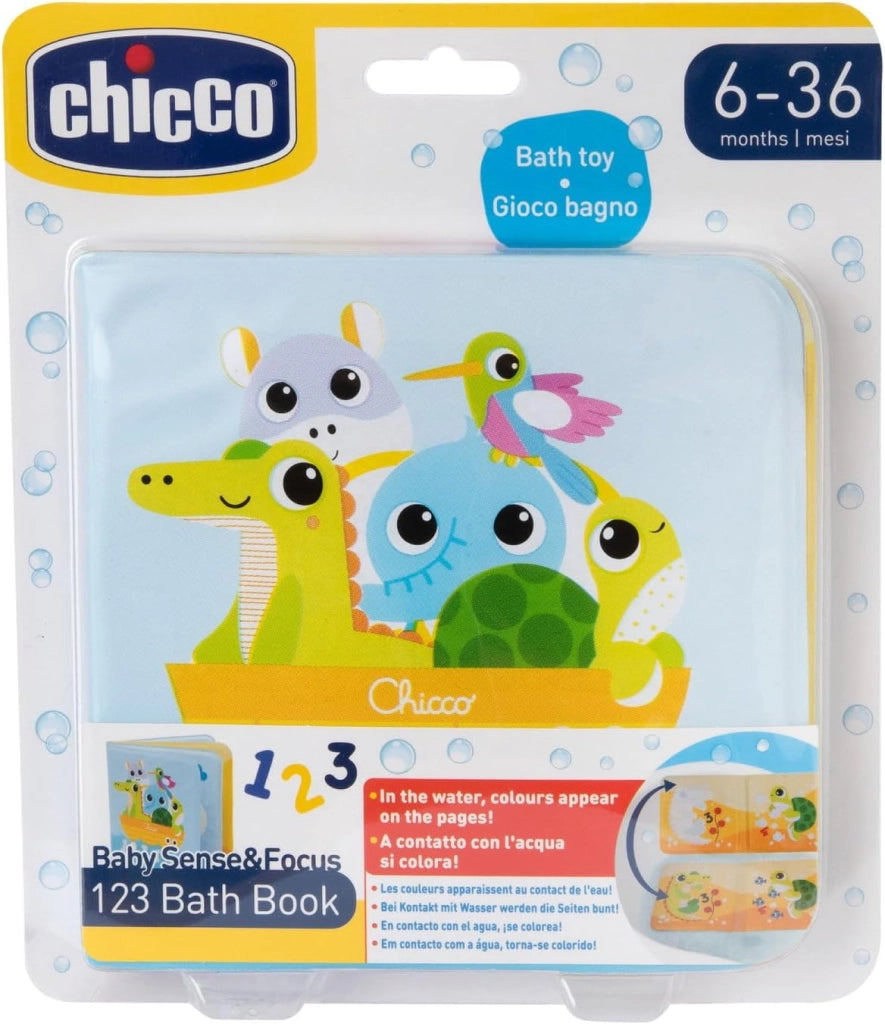 Libro Neonato per Bagnetto, In Plastica Morbida, Impara i Numeri, Colori e gli Animali, Leggero e Facile da Aprire, Si C