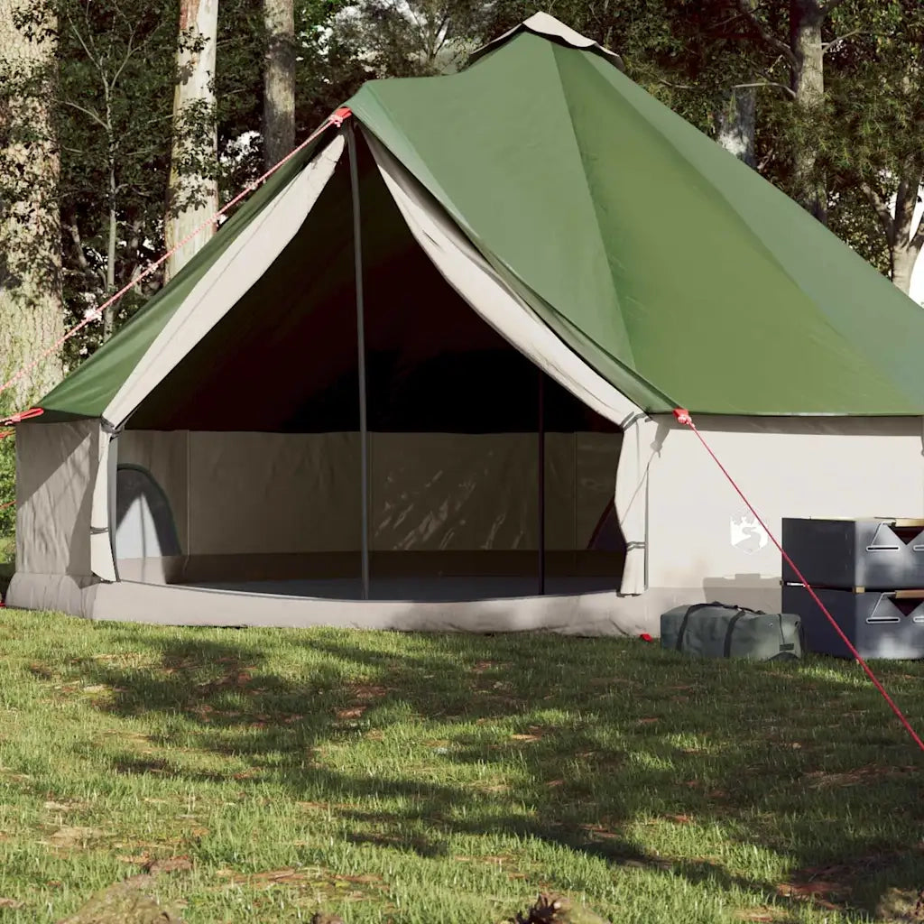 Tenda Familiare Tipi per 8 Persone Verde Impermeabile 94588