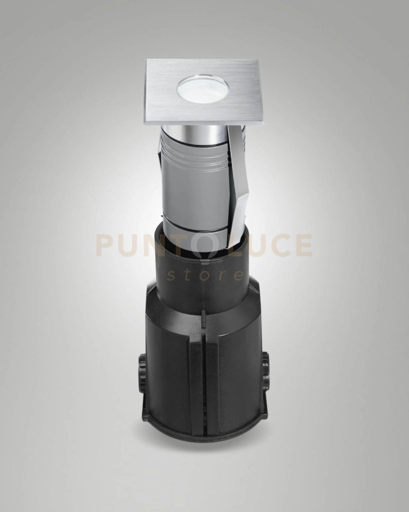 NAIRE 2 FARETTO INCASSO ACCIAIO CARRABILE A LED 3W 3000K 175LM