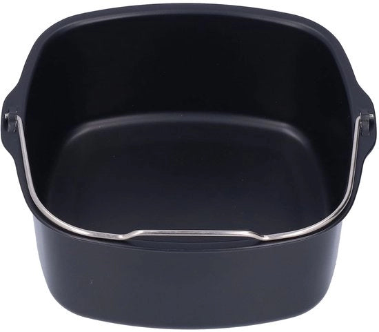 Accessori per forno e frittura - Adatto per HD9925/HD9860/HD9905 - Padella per cottura - Accessori per frittura - Resistente alla lavastoviglie - Materiale in acciaio alimentare - Resistente al calore - Forma a torta