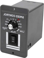 Motore a corrente continua 20A con regolatore di velocità PWM per alimentazione 12V, regolatore di velocità per avanti/indietro, motore elettrico da 12-60V