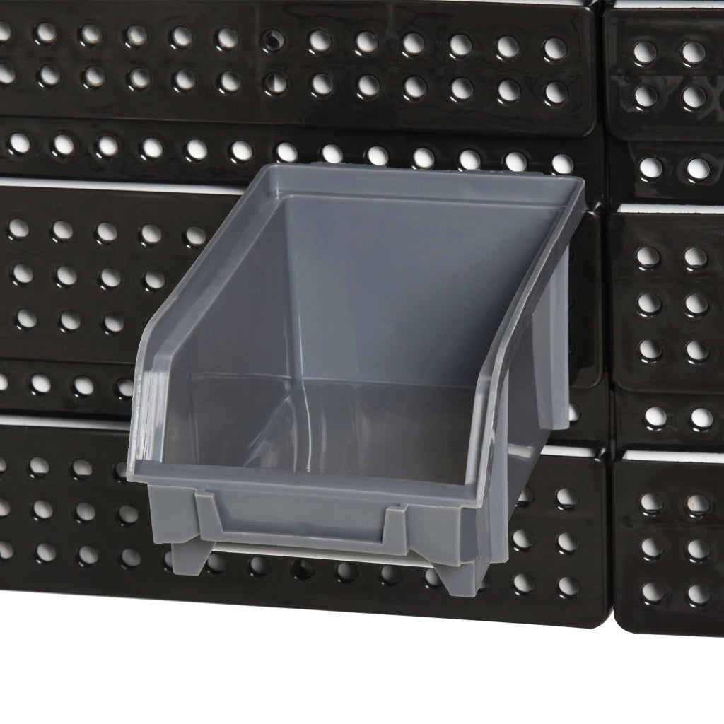 Pannello Portautensile con 30 Contenitori ¨C zephmum ¨C 37.5x18x63cm