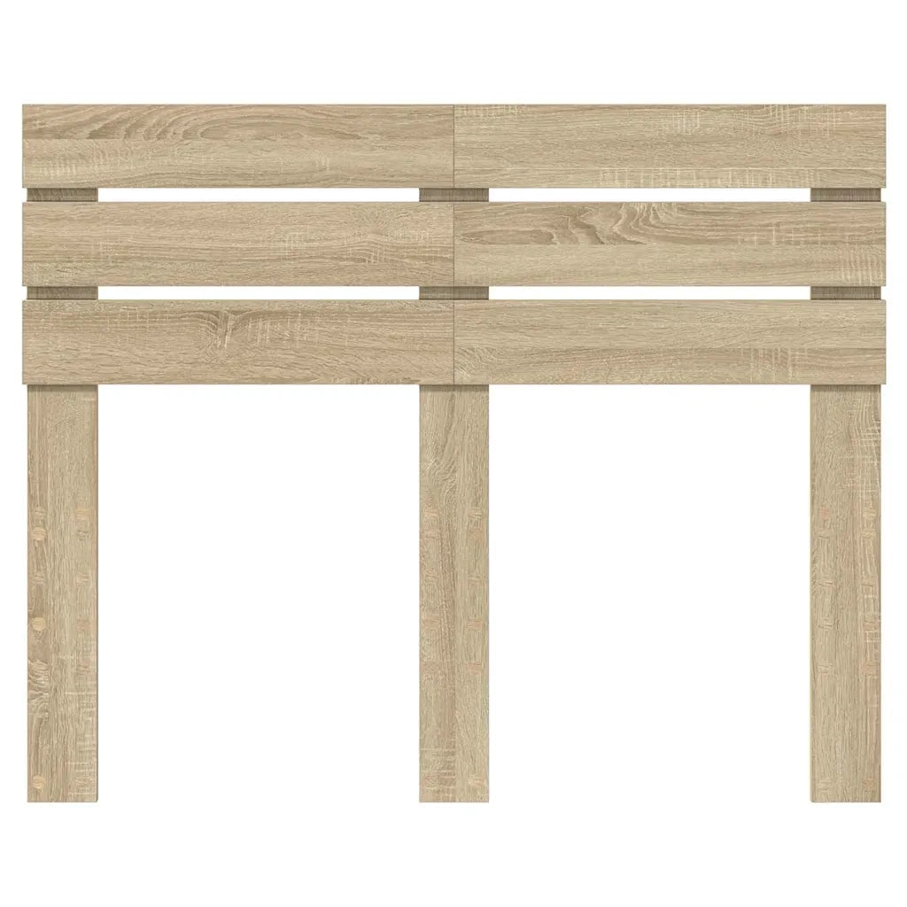 Testiera-Testata-Testiera Decorativa Rovere Sonoma 120 cm Legno multistrato 846542