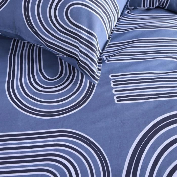 Completo letto matrimoniale - TODAY - Sunshine 15.26 - 220 x 240 cm - 100% Cotone stampato