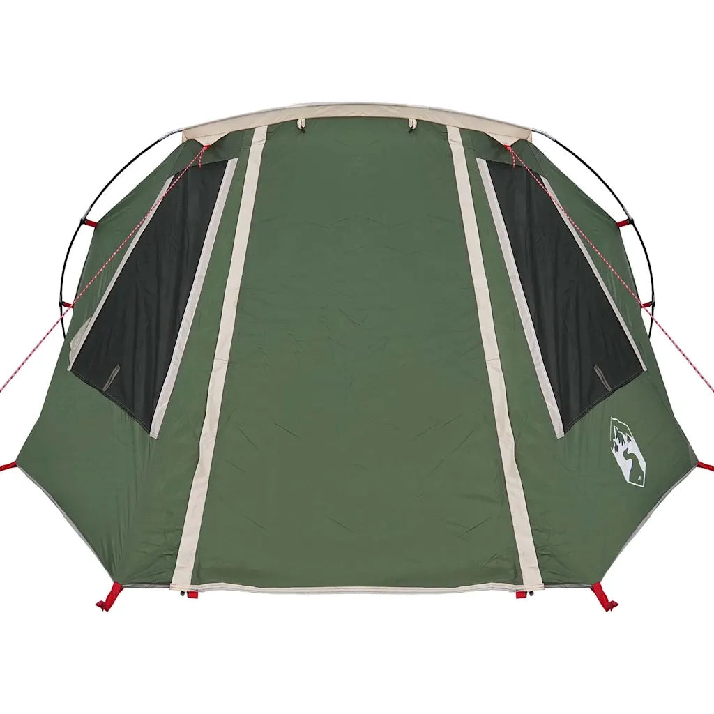 Tenda Tunnel per 3 Persone 3 persona Verde e Bianco 42004050
