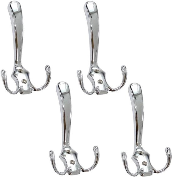 Haken da Parete in Metallo, Set di Ganci, Decorativo e Funzionale