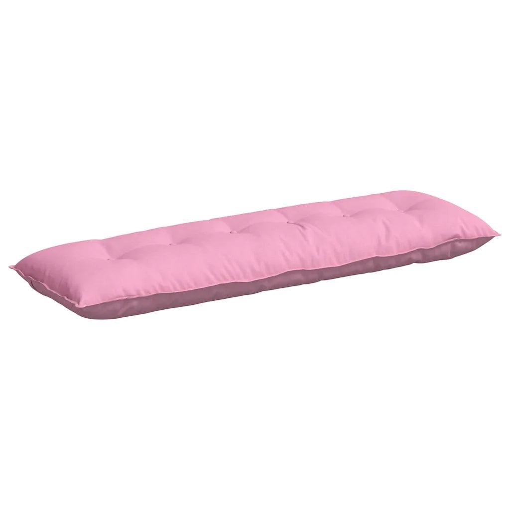 Cuscino per Schiena | Cuscino dorsale Rosa 160 x 19 x 50 cm Tessuto