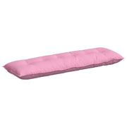 Cuscino per Schiena | Cuscino dorsale Rosa 160 x 19 x 50 cm Tessuto