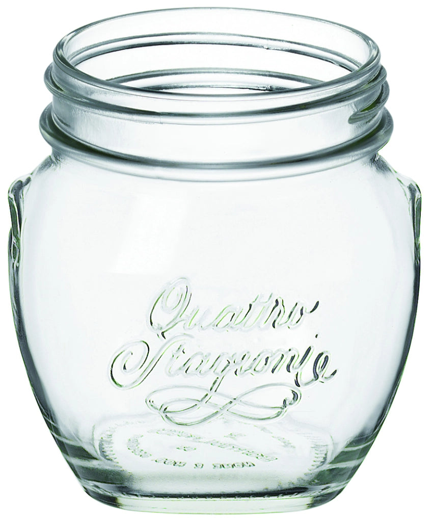 Bormioli BARATTOLO QUATTRO STAGIONI ANFORA  Senza capsula Ø cm. 9,4x9,6 h cl. 30 6.00 pz