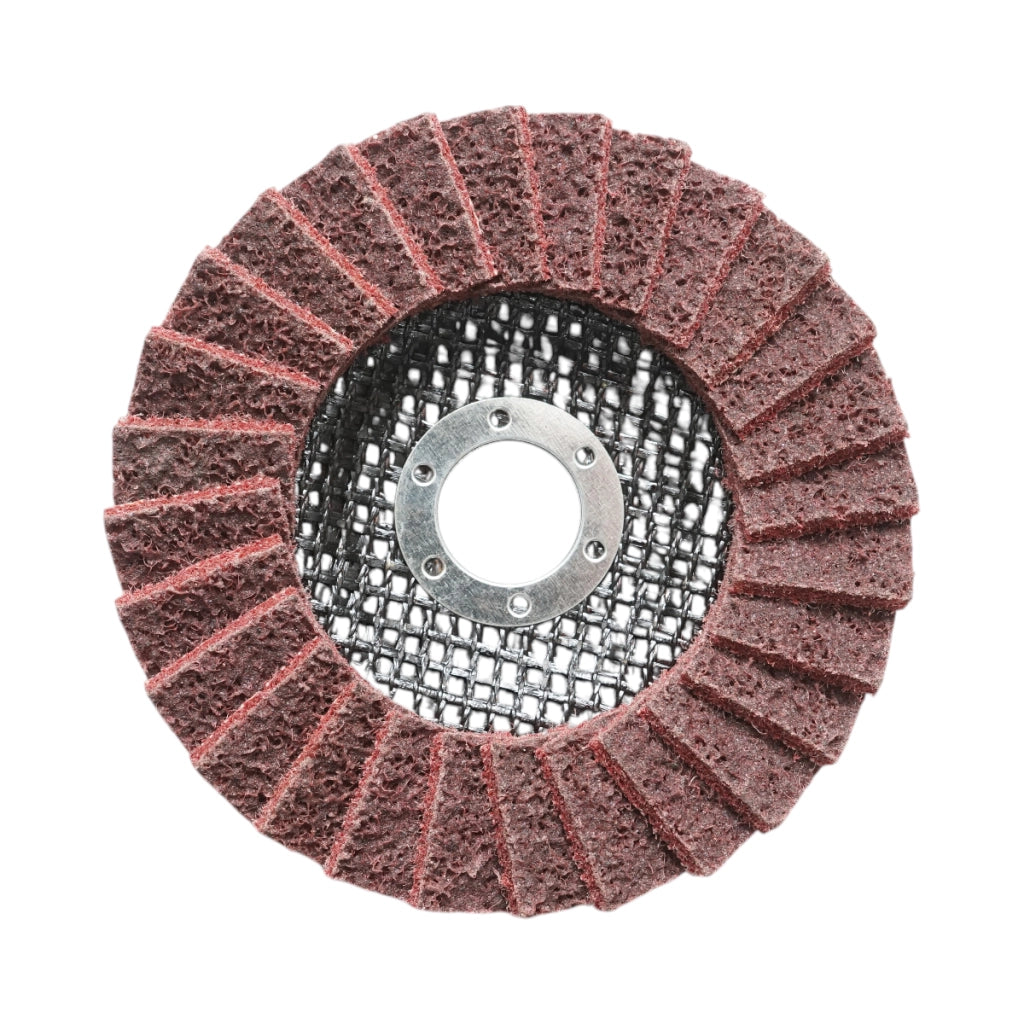 Disco lamellare in tessuto non tessuto 125x22 mm, grana media per lucidatura e finitura Breckner Germany