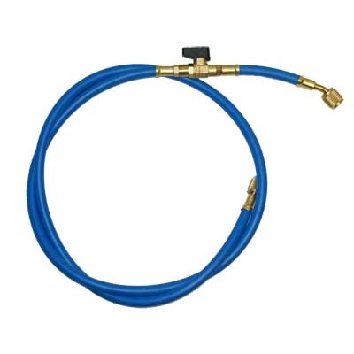 Tubo flessibile singolo con rubinetto Mod.B  5/6 F  F 1/4 X R410     HYWERK