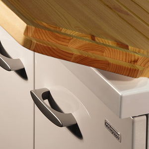 Mobile Lavatoio 63x50x87 cm 2 Ante Asse in Legno Montegrappa Acqua Marella Bianco Lucido