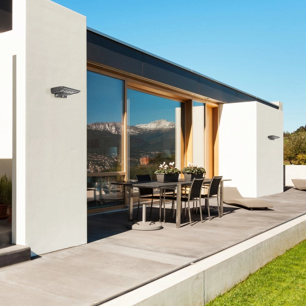 Applique solare LED 4W nera con sensore Moselle Rabalux