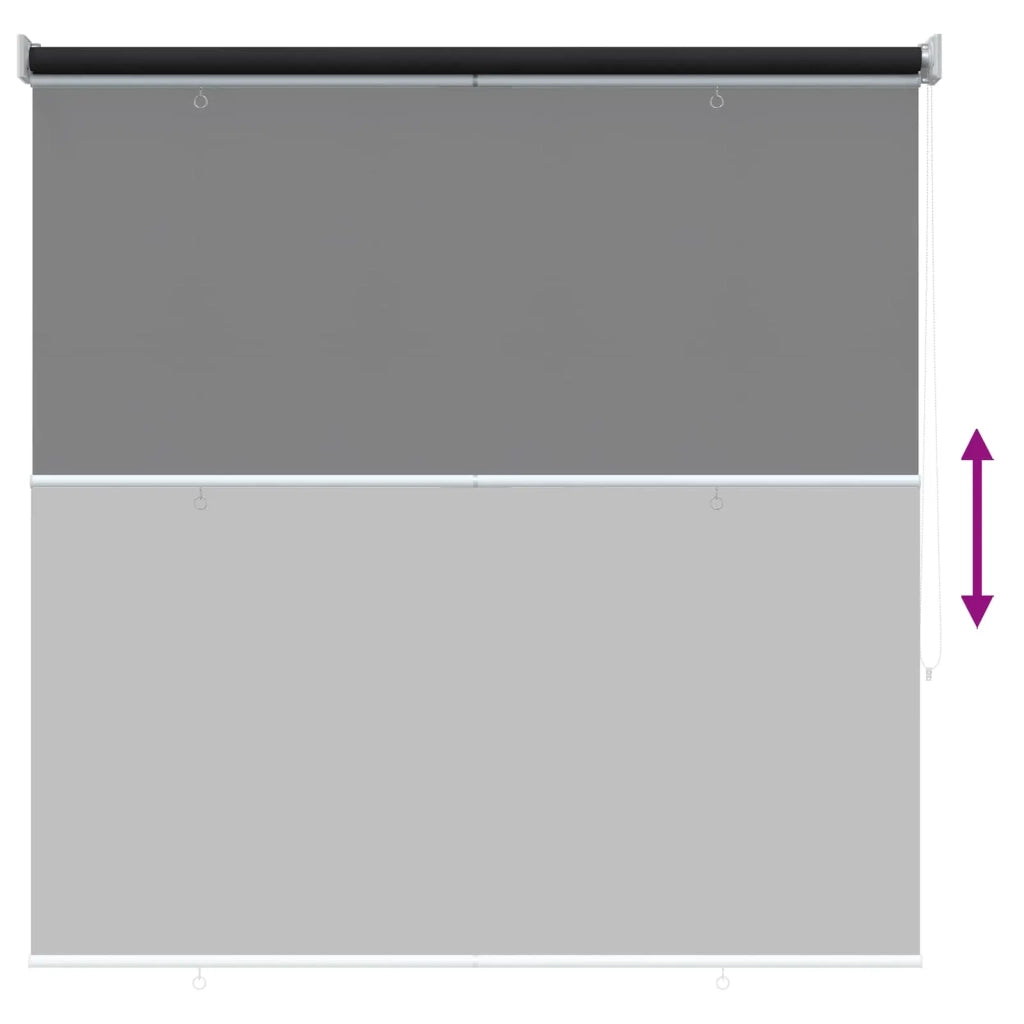 Voletta a rullo con protezione UV Antracite 100 x 230 cm