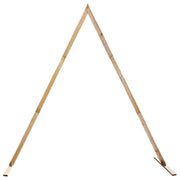 Arco Nuziale Marrone Chiaro 202 x 95 x 254 cm CFW7541226