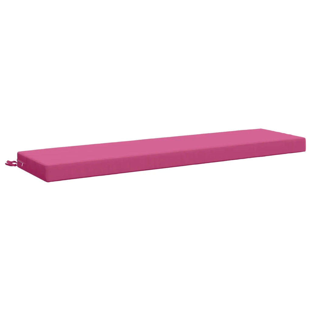 Cuscino per panchina SOEST 100% Poliestere Rosa 140 x 40 x 8 cm 949824