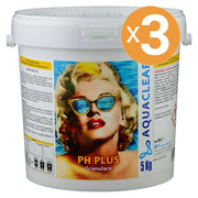 Correttore Ph Plus Granulare Piscina, 3 Confezioni Da 5 Kg