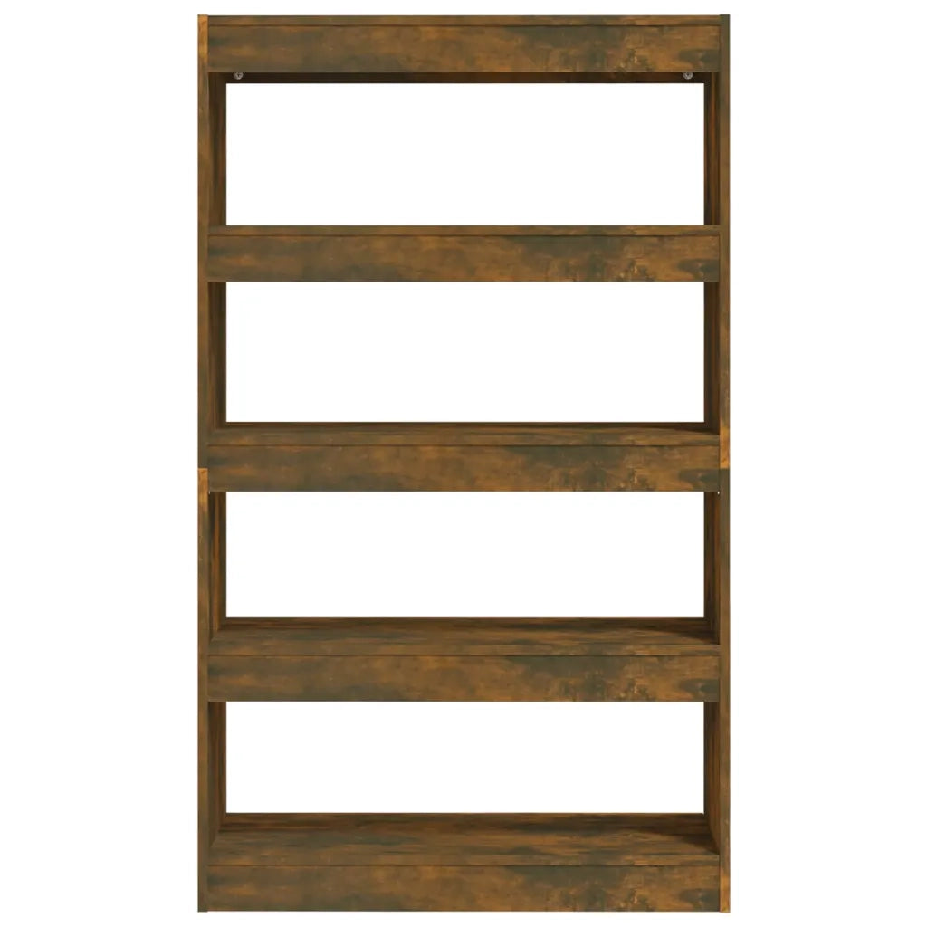 Libreria/Divisorio Rovere Fumo 80x30x135 cm in Truciolato 813620