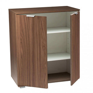 Mobiletto 2 Ante 75x38x85 h cm in Truciolare bilaminato Noce