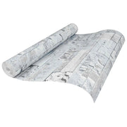 Carta da Parati 3D Pietra Grigio Chiaro 10 x 0,53 m 42046690