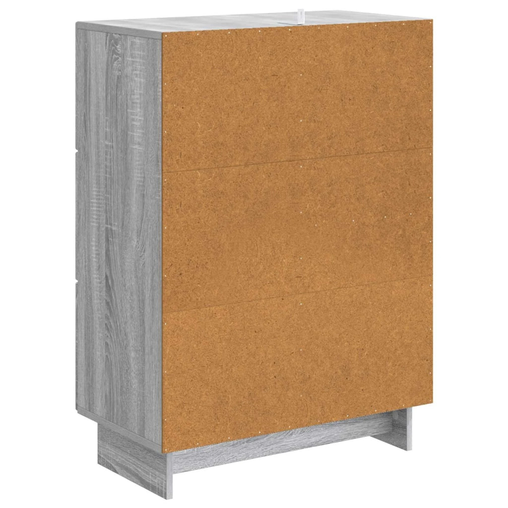 Credenza Grigio Sonoma 66 x 34,5 x 90 cm Legno ingegnerizzato 893941
