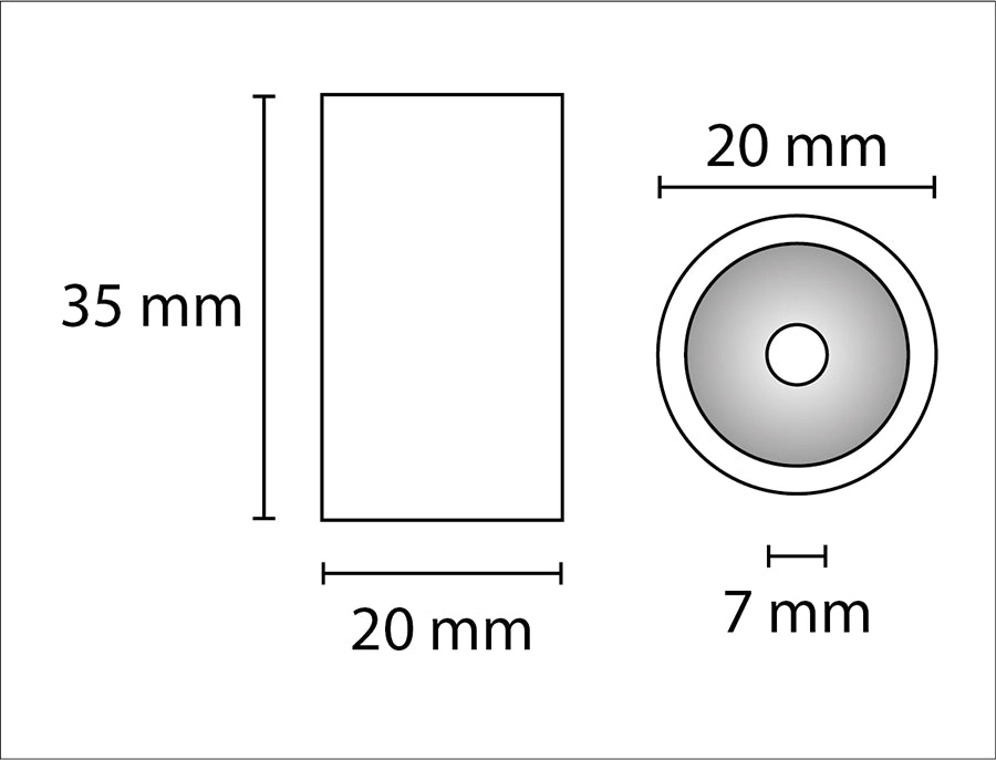 Ugelli MAX in ceramica per sabbiatrice professionale, diametro foro ø 7 mm (4 pz) - NZL7-SBT MAX