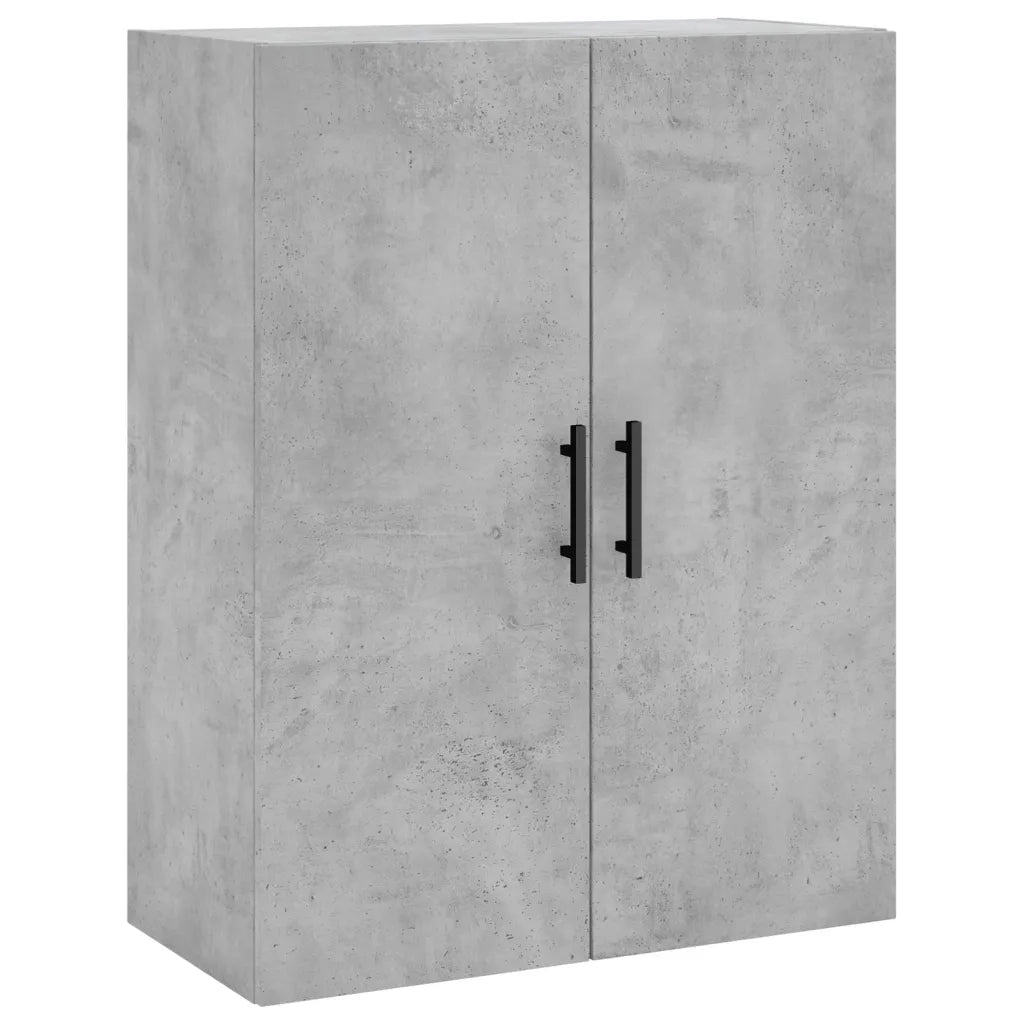 Credenza Grigio Cemento 69,5x34x180 cm in Legno Multistrato 3198173