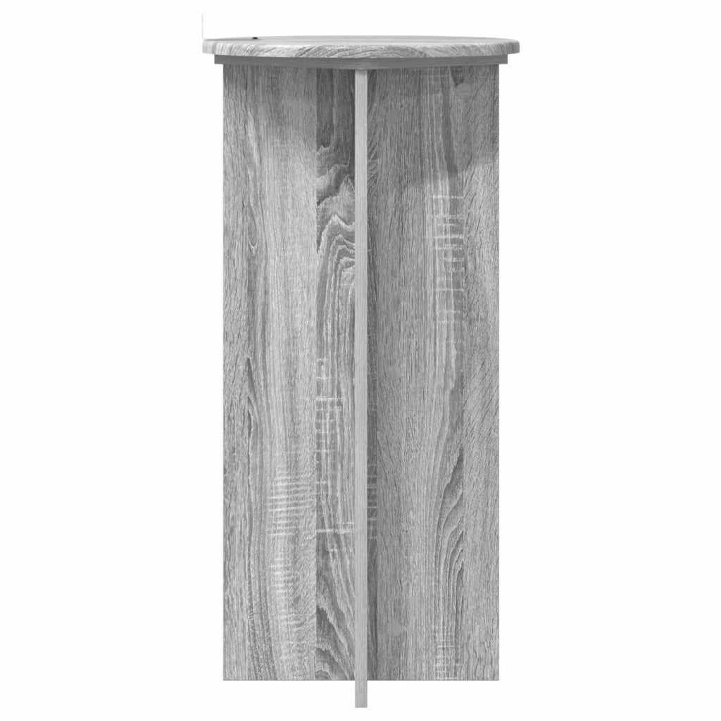 Supporto per piante 2 pcs Grigio Sonoma 40 x 40 x 80 cm 899705