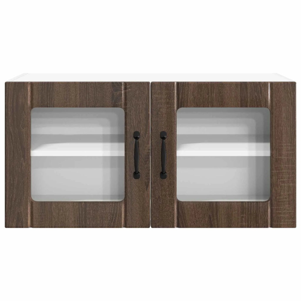 Mobile da cucina con lo scaffale-Armadio da cucina Rovere Marrone 80 x 31 x 40 cm 976032