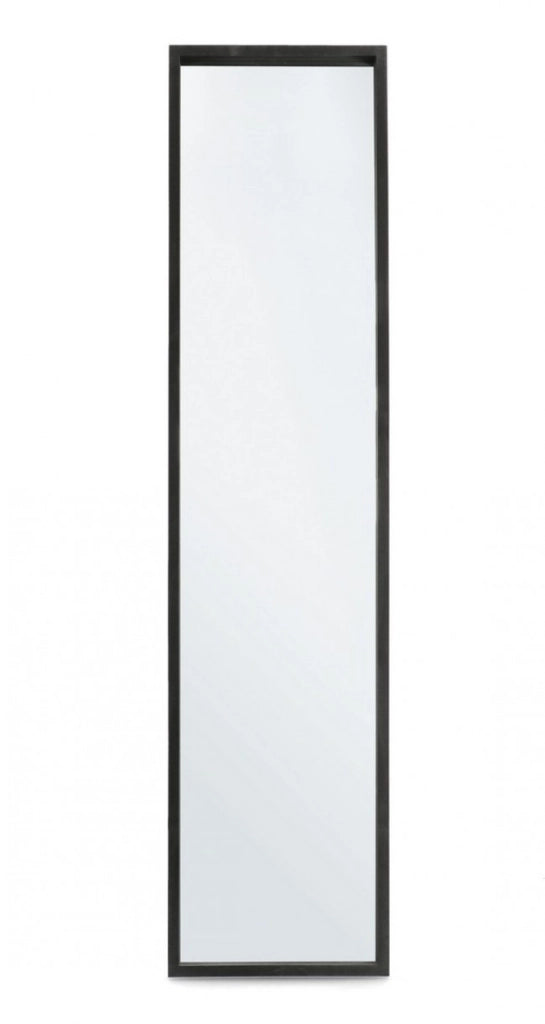 Specchio Rettangolare Nero Moderno da Interno 40x170 - YOUNG