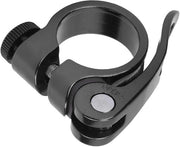 Fermo Sella Rapido per Manubrio 28.6mm - tubo sella bicicletta 25.4mm - lega di alluminio - nero