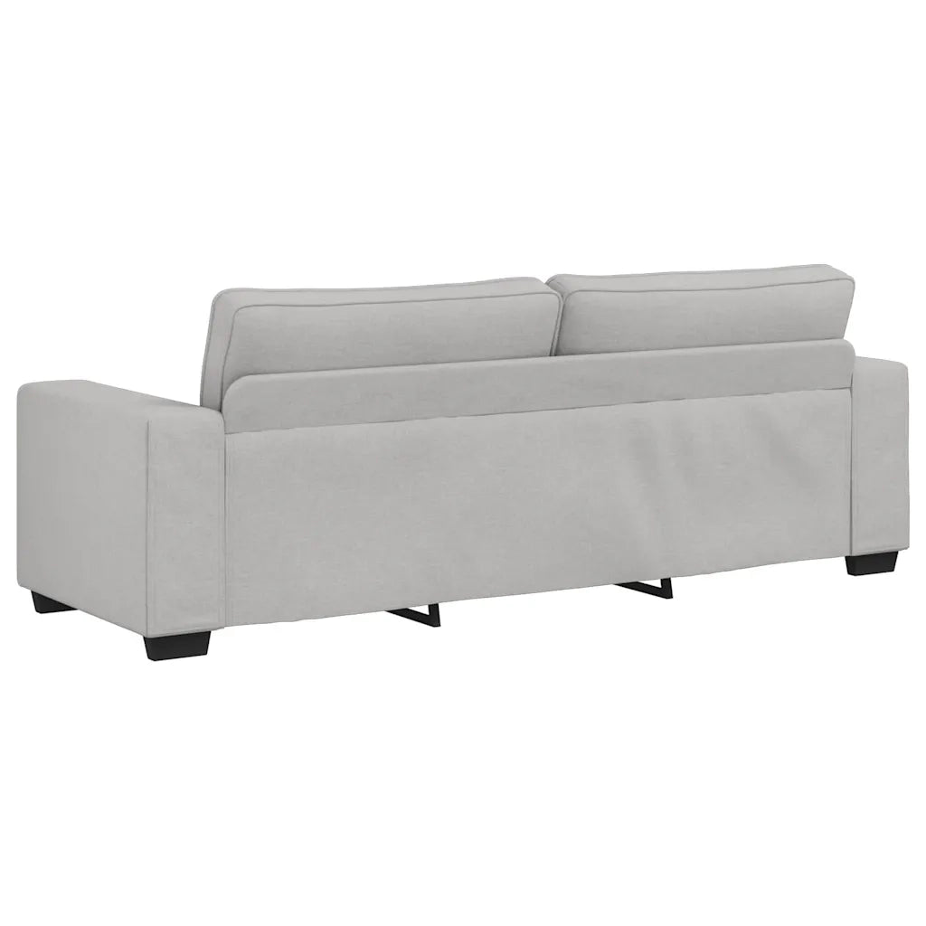 Divano a 3 Posti-Sofa 3 Posti Grigio Nuvola 180 cm in Tessuto 250077