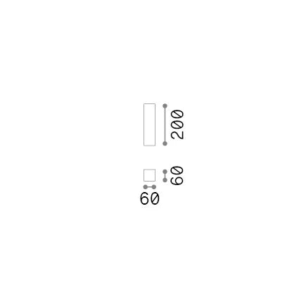 Plafoniera Look Ottone 28W Dimmerabile Ideale per Ambienti Interni Ideal Lux