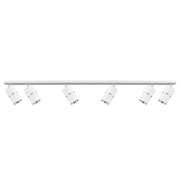 Plafoniera/Applique Bamboo 6xGU10 orientabile bianco Polux