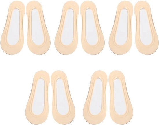 Sokkini ademanti Premium - 5 paia invisibili per donna - ideali per stivali corti e scarpe da sport