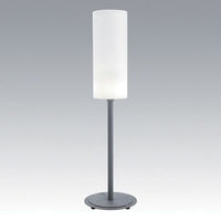 Piantana Lampada Grande a Cilindro Colore Alluminio per Esterno Linea Lounge Livos