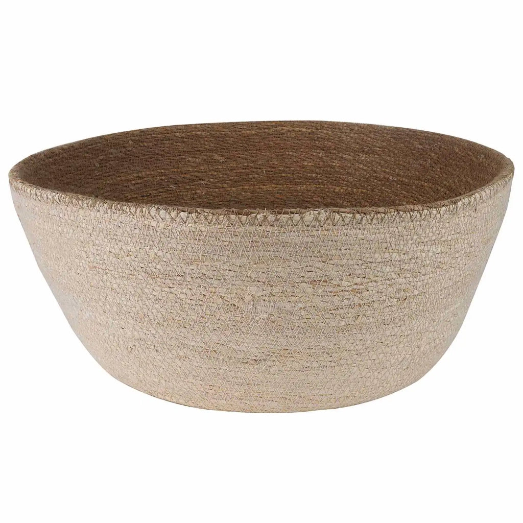 Vaso da fiori con manici 2 pcs Bianco Ø 45 x 36 cm 42012271