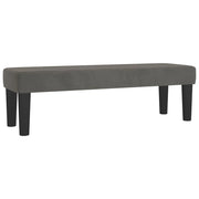 Panca 100 x 30 x 30 cm velluto grigio scuro 02_0010677
