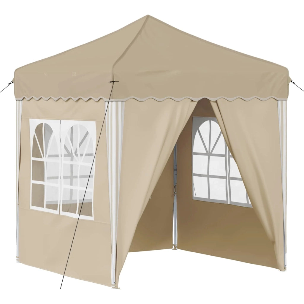 Tenda per feste a pop-up Crema 195 x 195 x 245 cm 42019735