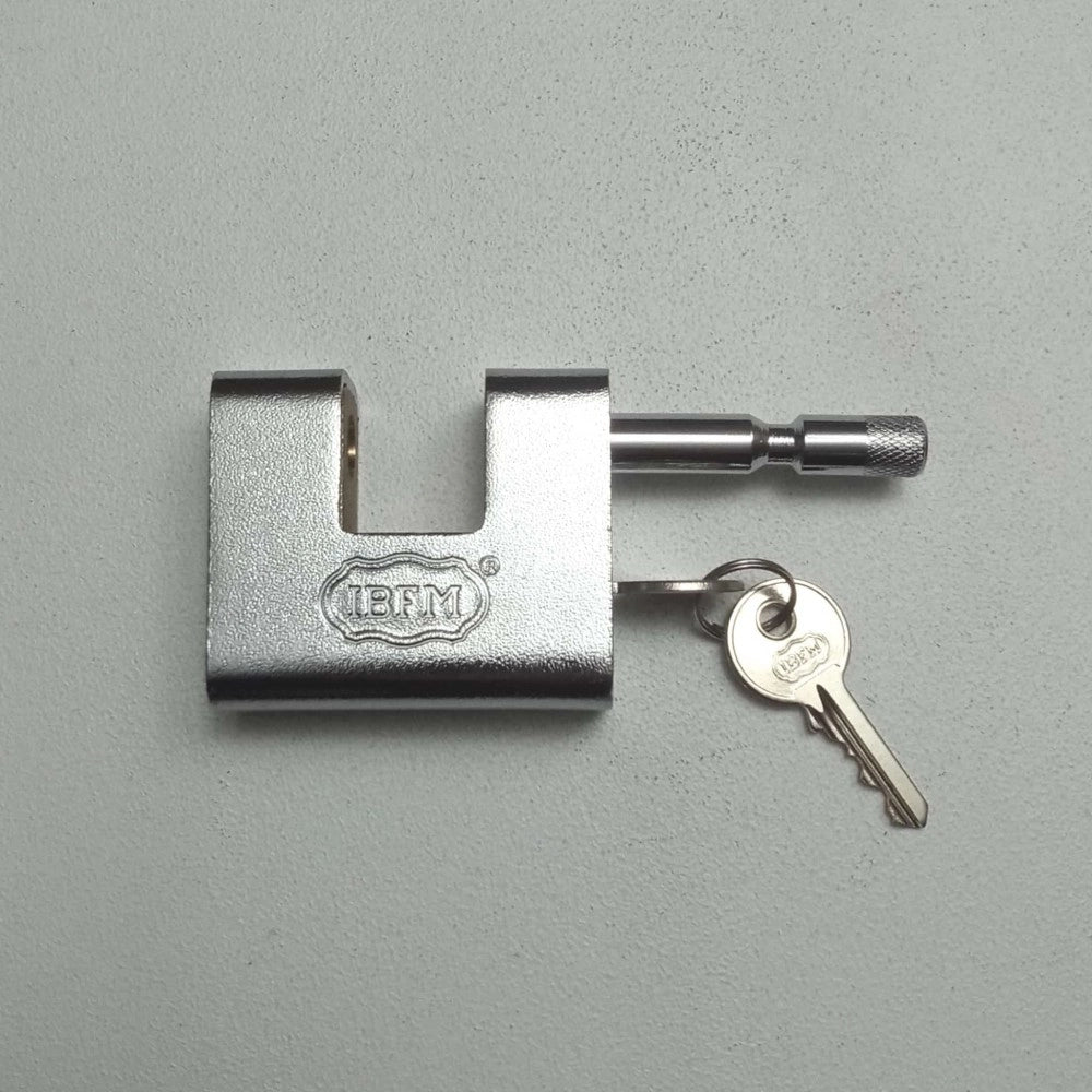 Ibfm lucchetto corazzato da 90mm con blindatura integrale in acciaio corpo in ottone