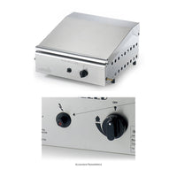 Piastra di Cottura in Ghisa a Gas GPL Ompagrill Plancha Single 4043 Cover