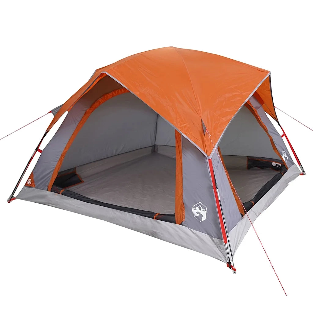 Tenda da Campeggio a Cabina 4 Persone-Tenda per Escursionismo Impermeabile 245967