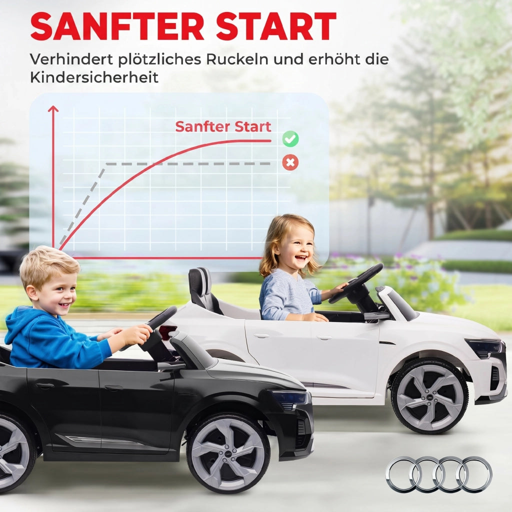 Auto Bambini Elettrica Audi Q8 12V ¨C Minimal ¨C Bianco