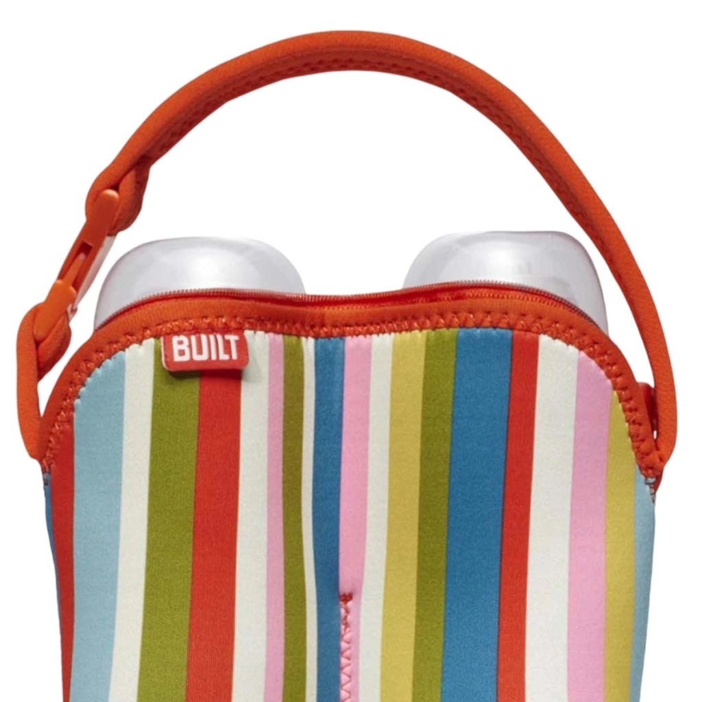 Borsa Termica Impermeabile per 2 Biberon con Tracolla Rimovibile Multicolore Built