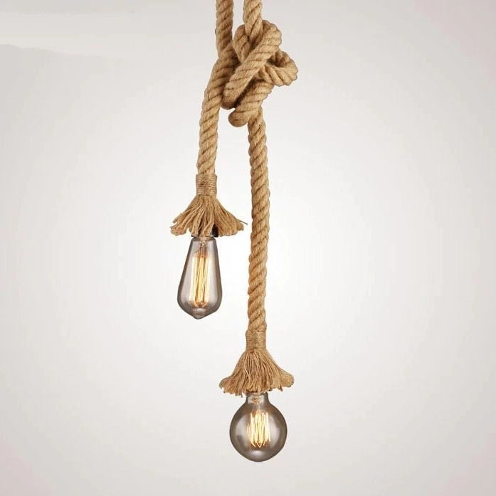 Lampada Da Soffitto Corda APP419-2CP