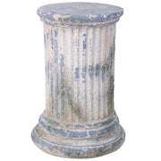 Colonna decorativa color pietra, 27x27x38h cm