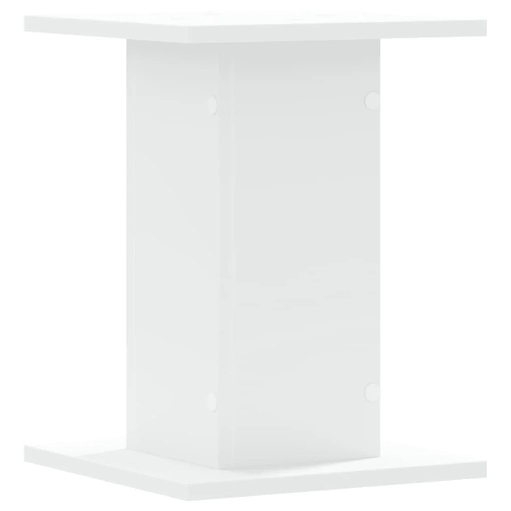 Portavasi mobili per fiori set da 2 30 x 30 x 40 cm legno ingegnerizzato bianco 02_0045273